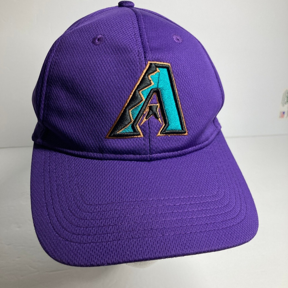 Arizona Diamondbacks Baseball Hat Cap Adult Mens Purple MLB-350 Logo Cap